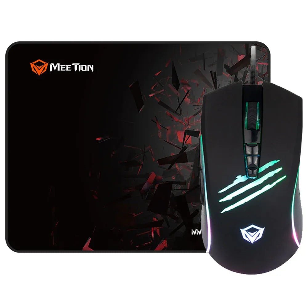 Meetion-Combo-C011-Mouse and MousePad-Gaming