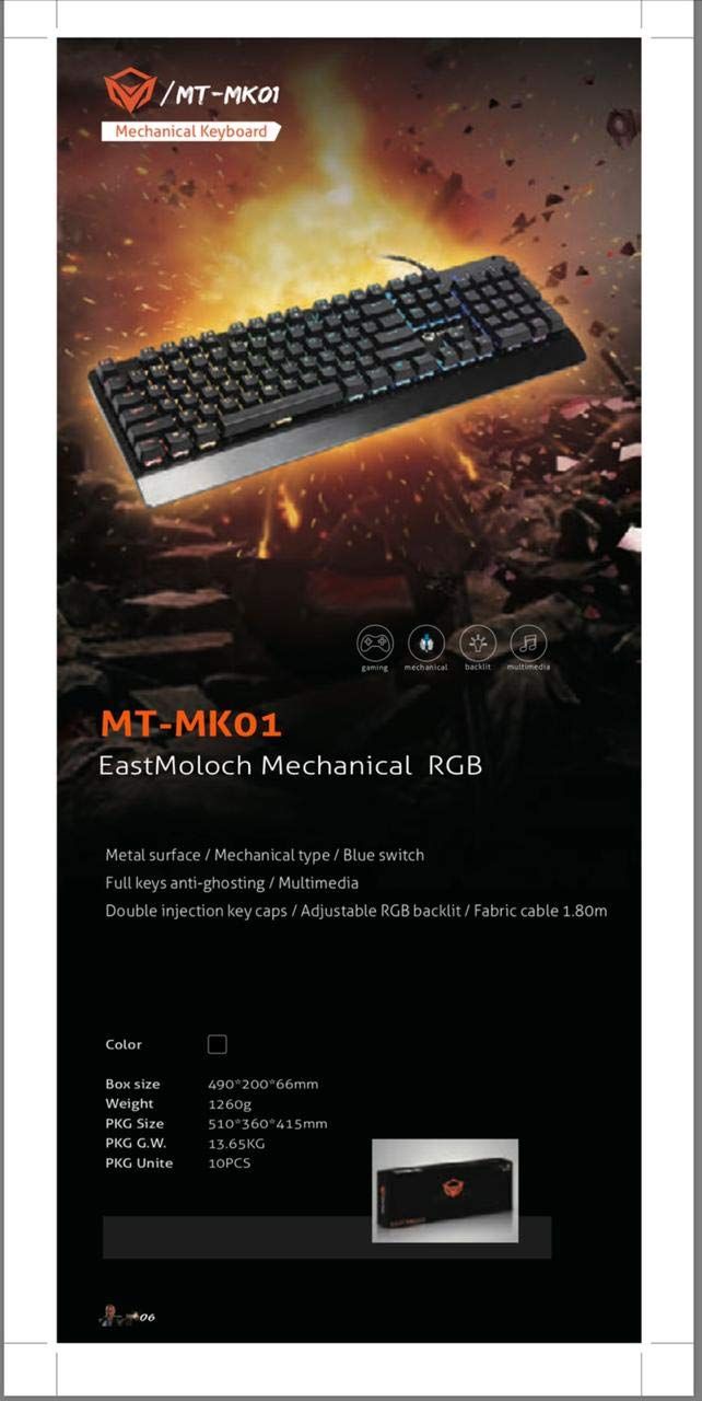 Keyboard Meetion MK01 Gaming