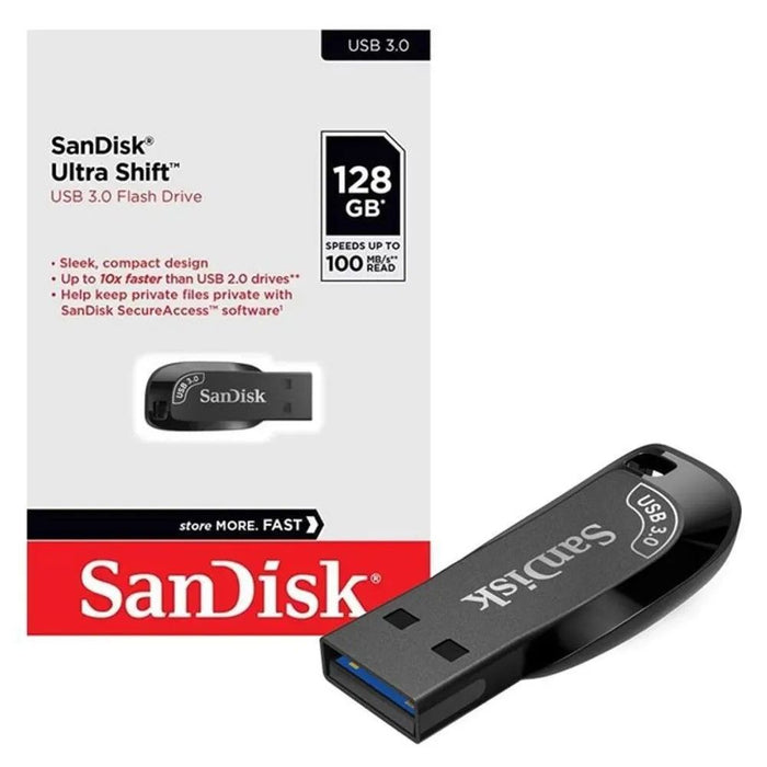 Flash Memory SanDisk SDCZ410 128GB USB 3.0 100MB/s G46
