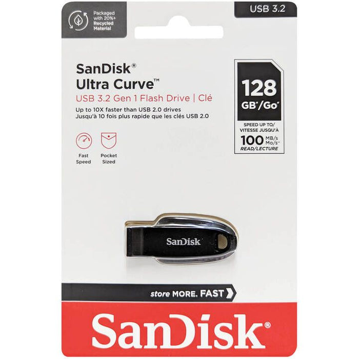 Flash Memory SanDisk SDCZ550 128GB USB 3.2 100MB/s G46