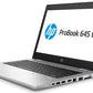 HP ELITEBOOK 645 G4 R5 2500U 8GB M.2 256G 13.3 HD AMD 256M