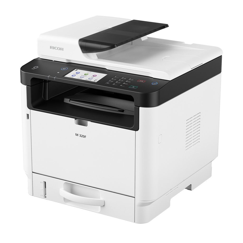 RICOH M320F ALL IN ONE 3*1-DUBLEX- LAN_WIFI-PAPER SIZE(A4-A5) used original