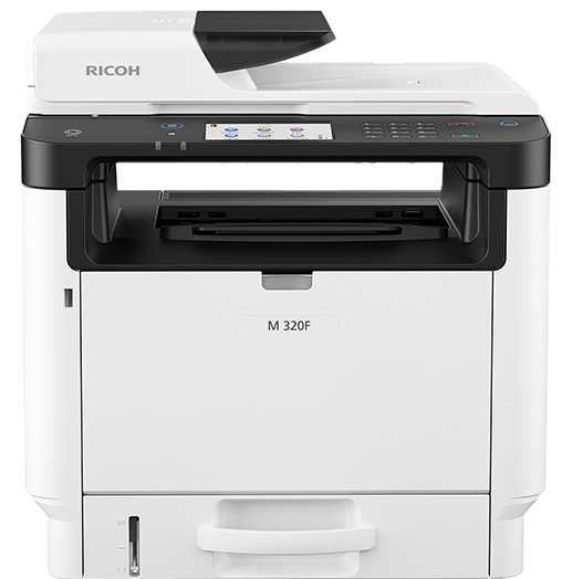 RICOH M320F ALL IN ONE 3*1-DUBLEX- LAN_WIFI-PAPER SIZE(A4-A5) used original