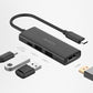 A4Tech Doc Station DST 40C 4 in 1 Type C Ash Grey