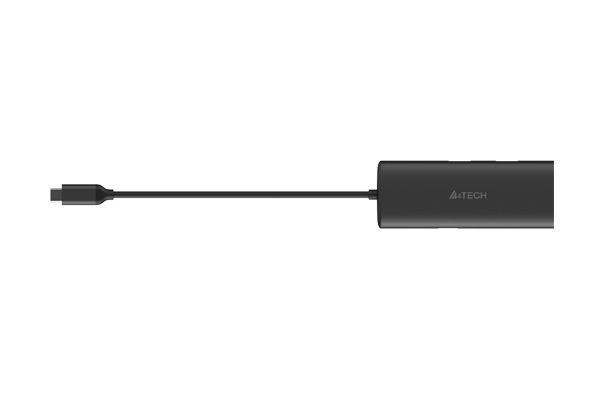 A4Tech Doc Station DST 80C 8 in 1 Type C Ash Grey