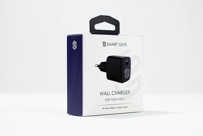 Charger Smart Gate 25W SGCH 25CGaNB Black