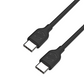 Smart Gate-Cable-PVC-USB-C-to-USB-C-SGCA-PCCF100B-1m-Black