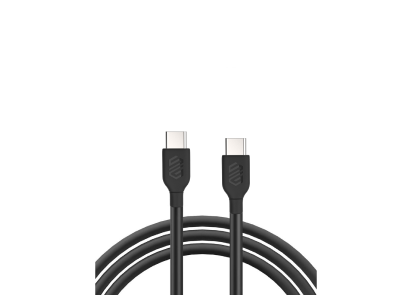 Cable Smart Gate PVC USB C to USB C SGCA PCCF100B 1m Black