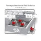 Keyboard Redragon K617 RGB Gray/White Red SW