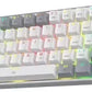 Keyboard Redragon K617 RGB Gray/White Red SW