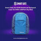 BAG Smart Gate Notebook Backpack SG 9249 With USB Port 15.6 Sky Blue