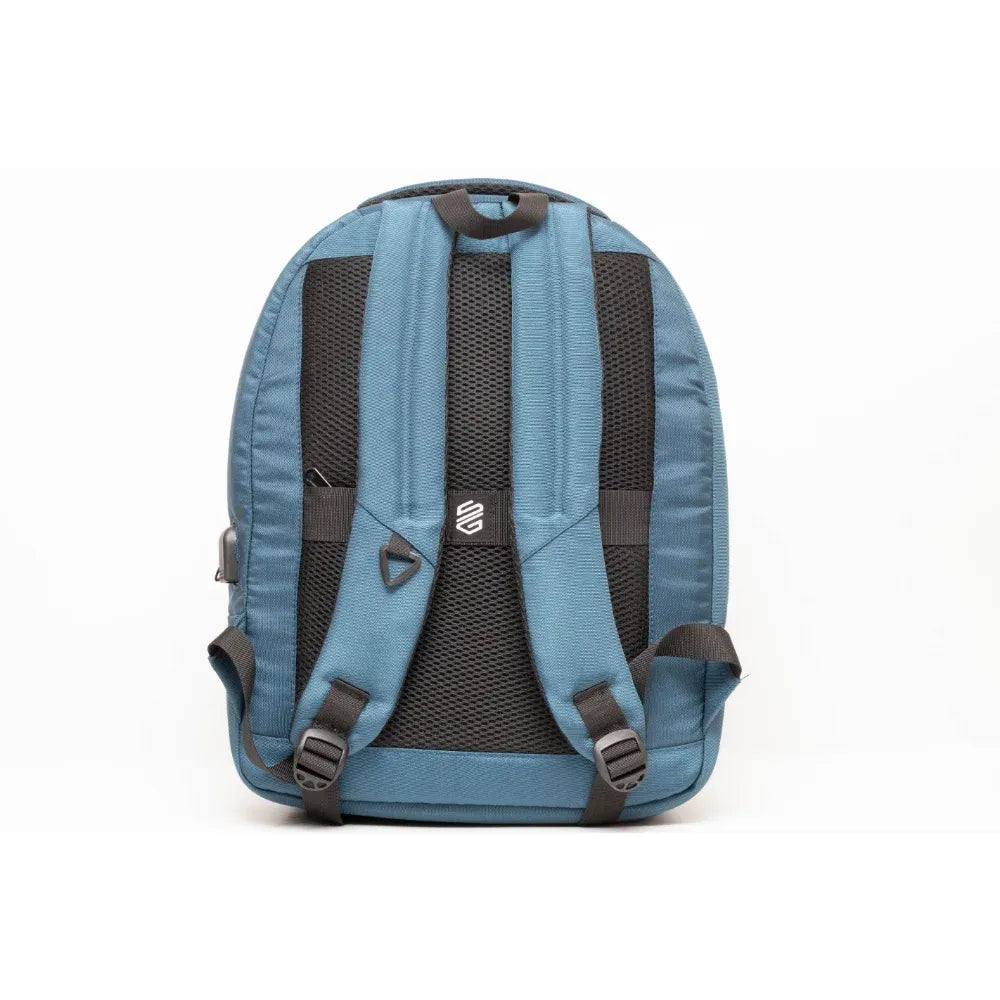 BAG Smart Gate Notebook Backpack SG 9249 With USB Port 15.6 Sky Blue