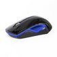 2B (MO33) 2.4G Wireless Mouse - Blue With Black Cover