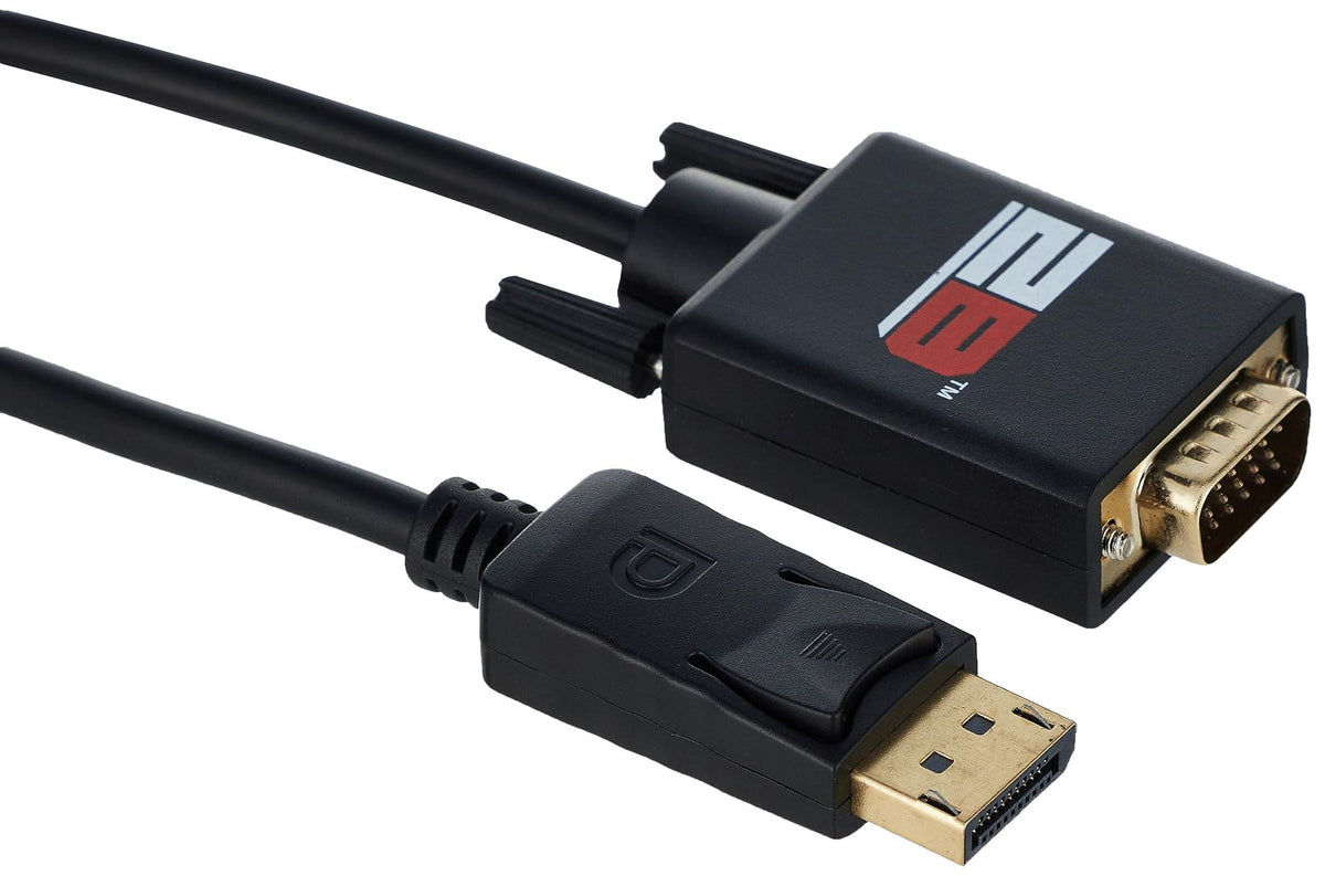 2B (DC605) - Display Port to VGA Cable - 1.8M