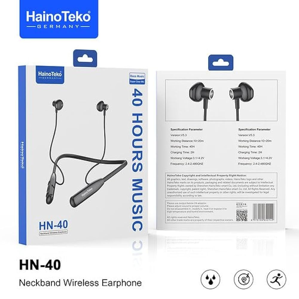 Haino Teko Germany HN-40-41-42 Neckband Wireless Earphone