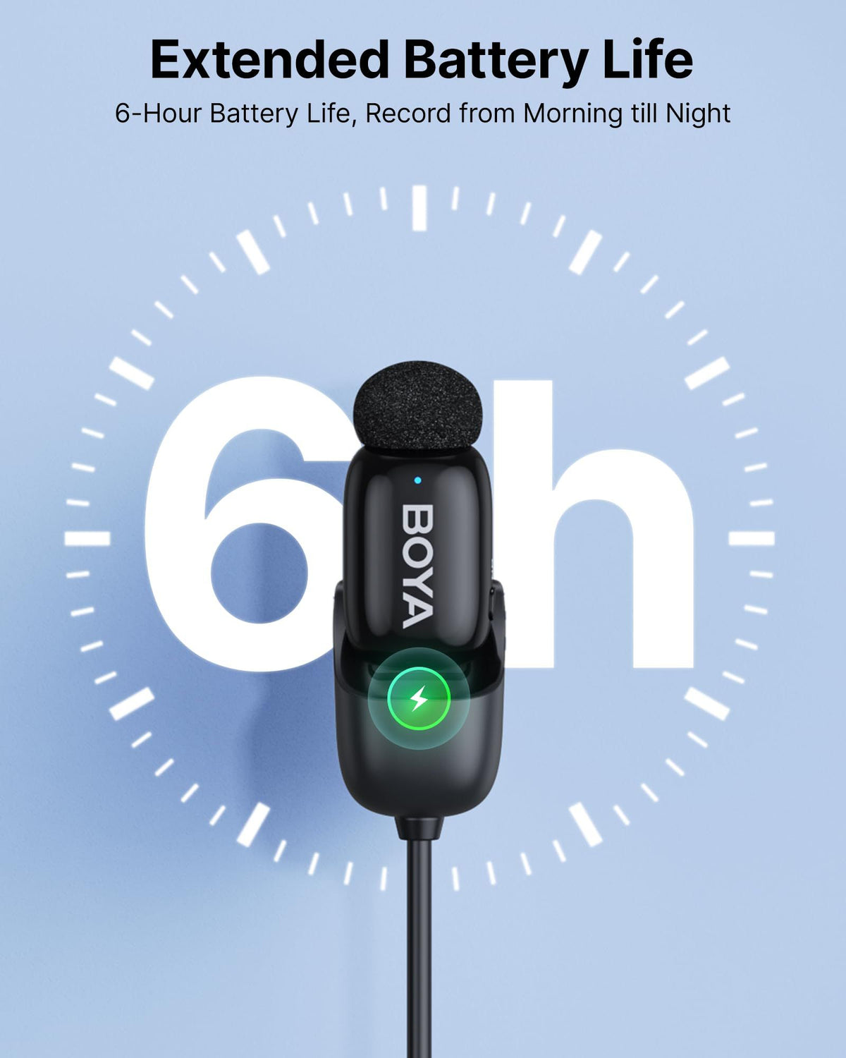 Mic-Boya-Ultra Mini-WL-MIC+Charging Case-Type c-2.4GHz