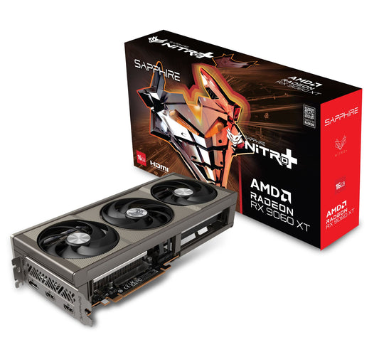 VGA Card Sapphire Nitro+ AMD Radeon RX9060XT Gaming OC 16GB