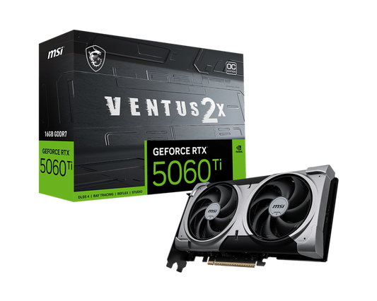 MSI RTX 5060TI VENTUS 2X PLUS 16G GDDR7