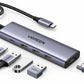 USB-C to HDMI+3*USB 3.0 A+PD Power Converter (5-in-1)15596