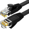 Cable Ugreen NW102 Cat 6 U/UTP LAN Flat Cable 15m  Black 50180