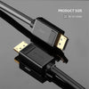 Ugreen DP Male to Male 4K@60Hz 2K@144Hz 3m Black 10212