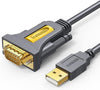 Converter Ugreen USB to DB9 RS 232 Adapter Cable 1m (male to  male) 20210