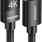 Cable Ugreen 4K HDMI Cable Male to Male Braided 4K@60Hz  2m 40101