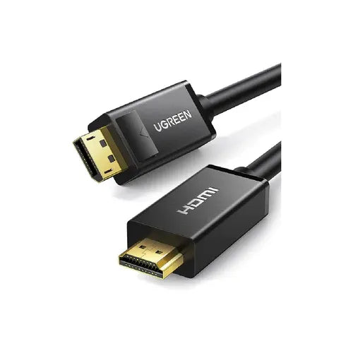Cable Ugreen DP Male to HDMI Male 4K@30Hz 1m  (Black)10238