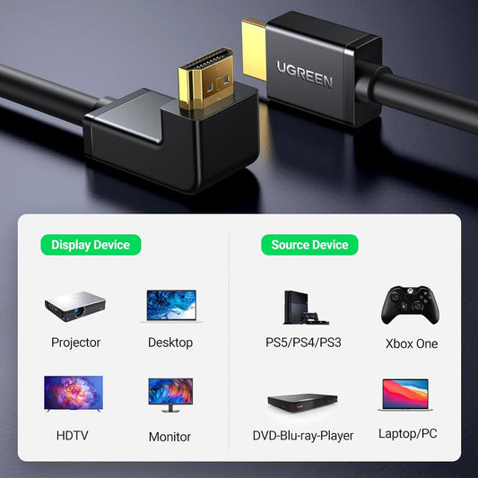 Ugreen HD 4K-HDMI Cable Male to Male - 10174