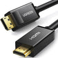Ugreen-DP Male to Male-4K@60Hz-2K@144Hz 5m  (Black)-10213