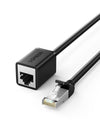 Ugreen Cat6 F/UTP RJ45 Ext Male/F Patch Cords 2m Black 11281