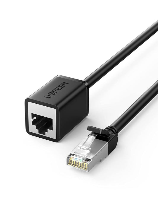Ugreen Cat6 F/UTP RJ45 Ext Male/F Patch Cords 2m Black 11281