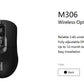 Rapoo-WL-Mouse-Black-M306