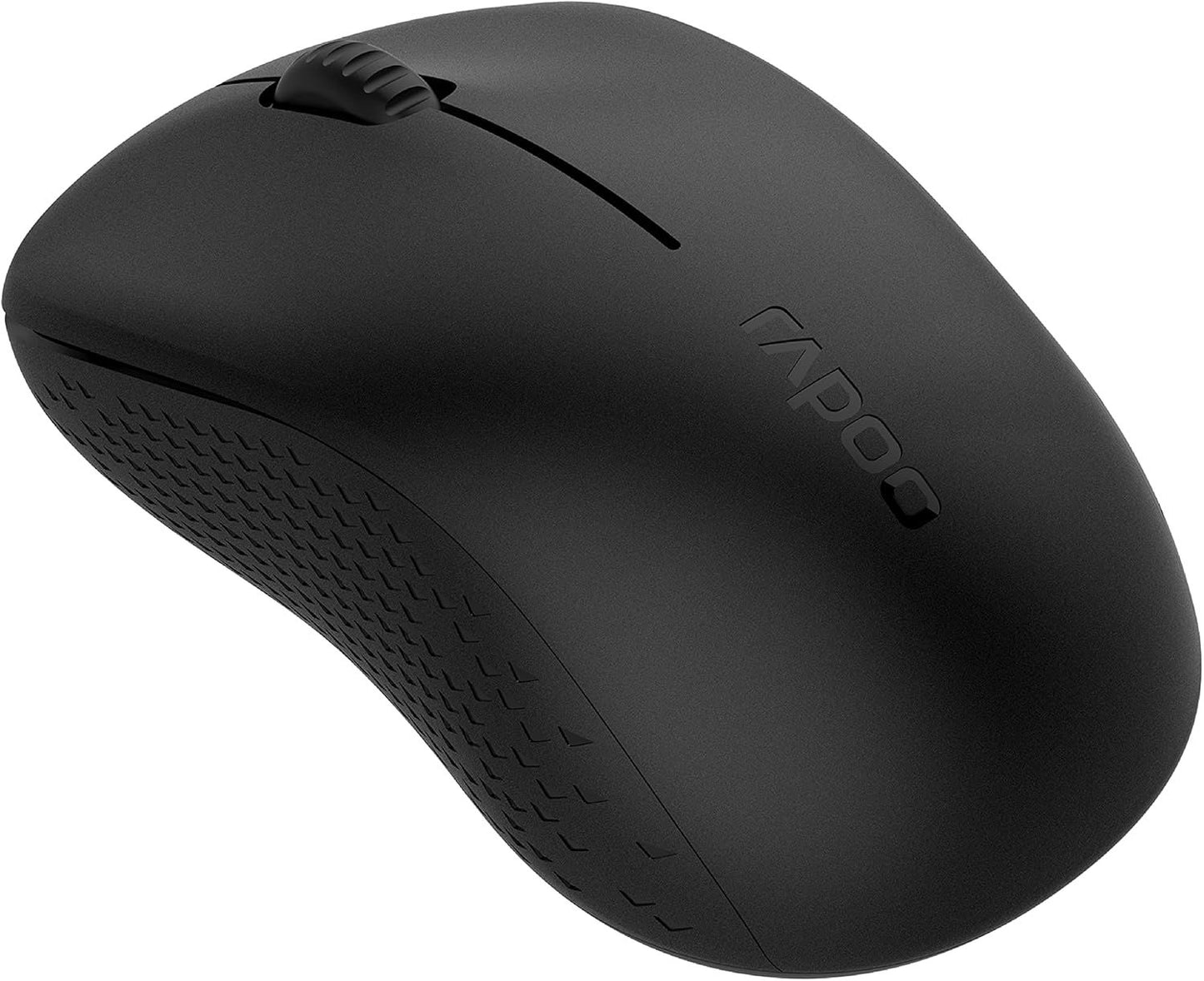 Rapoo-WL-Silent-Mouse-Black-M160