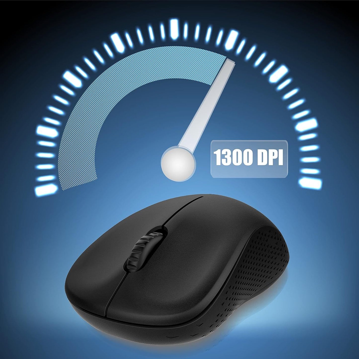 Rapoo-WL-Silent-Mouse-Black-M160