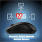 Rapoo-WL-Silent-Mouse-Black-M160