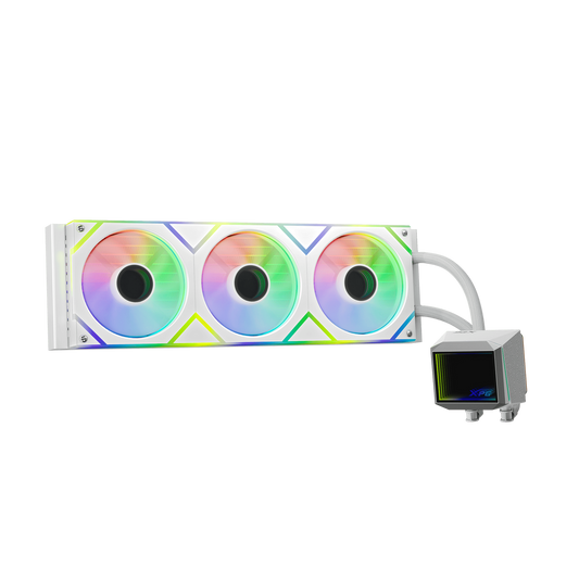 XPG LEVANTE II 360 WHITE LIQUID COOLER