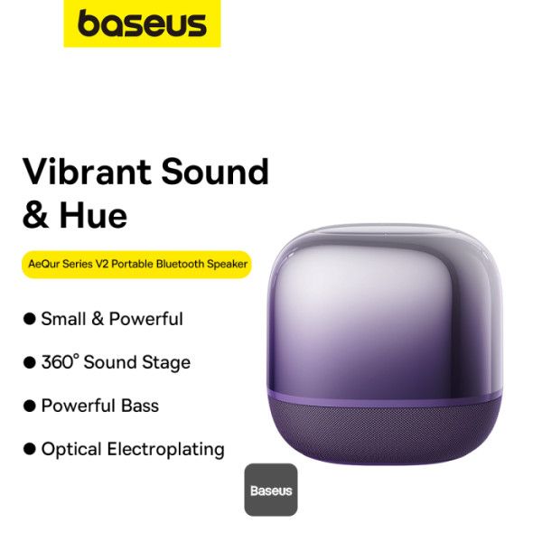 Speaker Baseus Speaker AeQur V2 WL Midnight Purple