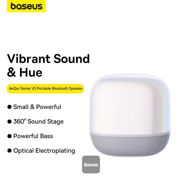 Speaker Baseus Speaker AeQur V2 WL Moon White