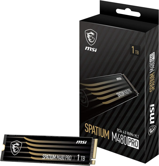 SSD MSI SPATIUM M480PRO NVMe M.2 1Tb