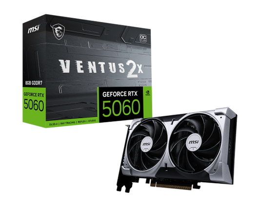 MSI RTX 5060 VENTUS 2X 8G GDDR7