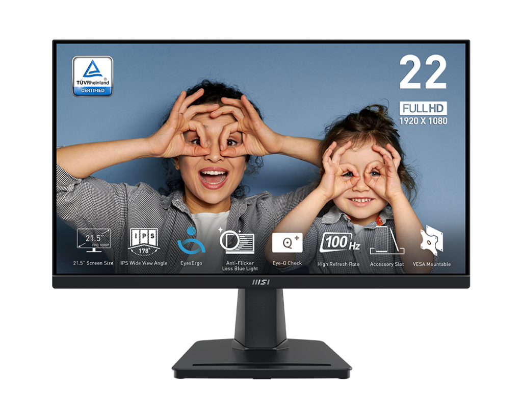 PRO MP225 21.45 IPS 1920X1080 (FHD 100Hz 1ms (MPRT) / 4ms (GTG)