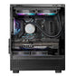 SILVER STONE LUCID 04 + PSU 550W