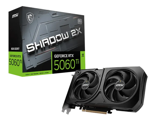 VGA Card MSI RTX5060Ti Shadow Plus 8GB