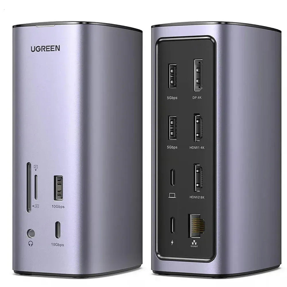 Ugreen 12In1 Multi-Function Docking Station Type-C HUB Converter (90325)