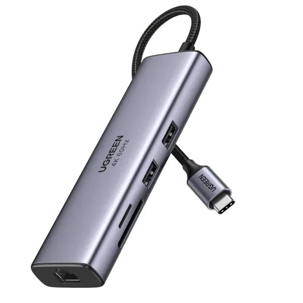 UGREEN 7-in-1 4K HDMI USB C Hub - 45521