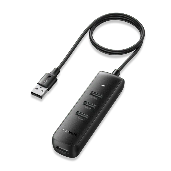 UGREEN USB-A 3.0 To 4 Port USB-A 3.0 Hub 1m - 80657