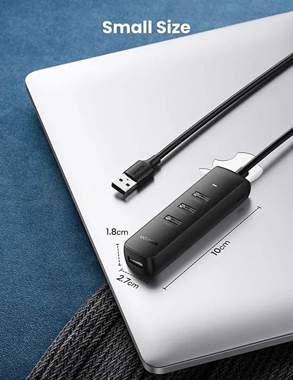 UGREEN USB-A 3.0 To 4 Port USB-A 3.0 Hub 1m - 80657