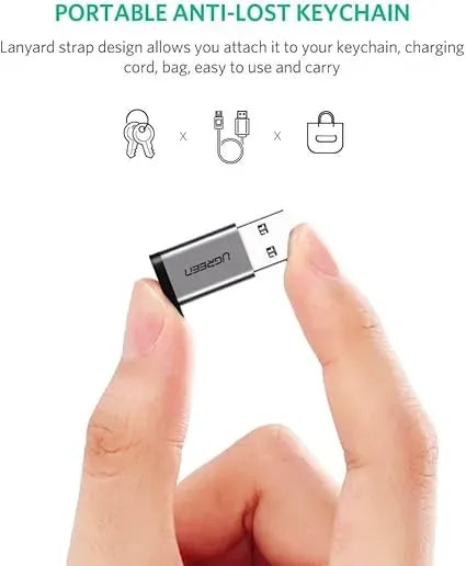 UGREEN USB-A 3.0 to USB-C Adapter (Gray) - 50533