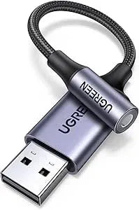 UGREEN USB3.0  To 3.5mm Audio Jack USB A Sound Card Adapter -  30757